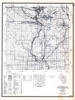 Lincoln County, Wisconsin State Atlas 1956 Highway Maps